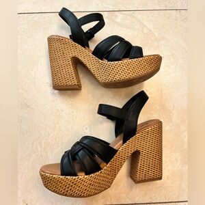 KORKS Dee Wedge Platform Sandals